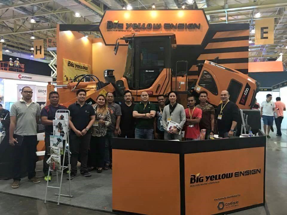 BIG YELLOW says goodbye to Philconstruct 2016